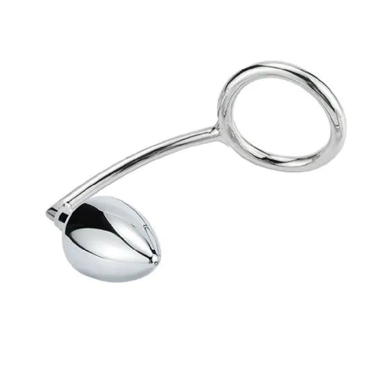 DiscreetChoice with Ring Set Anal Stainless 4663 Steel Hook Cock 0819